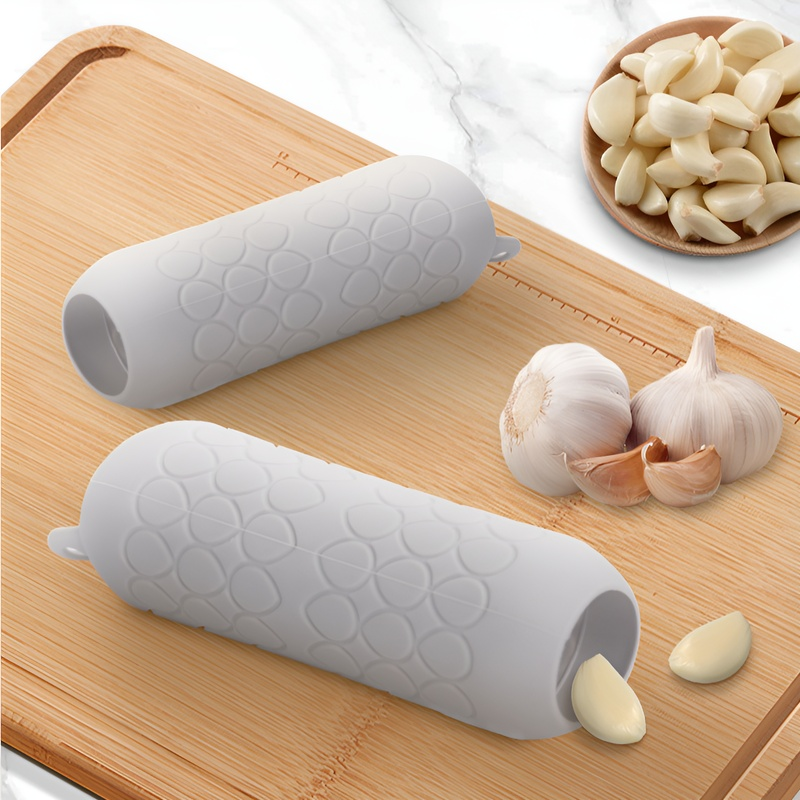 強力シリコンにんにく皮むき器