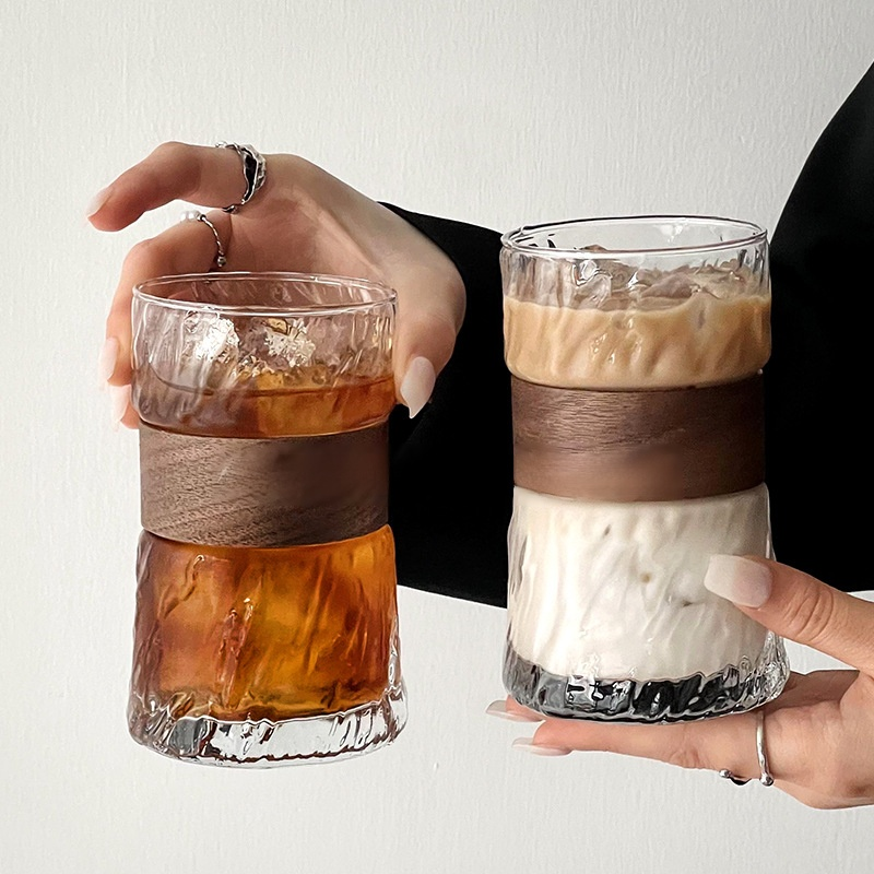 Home Glass Cup with Bamboo Sleeve