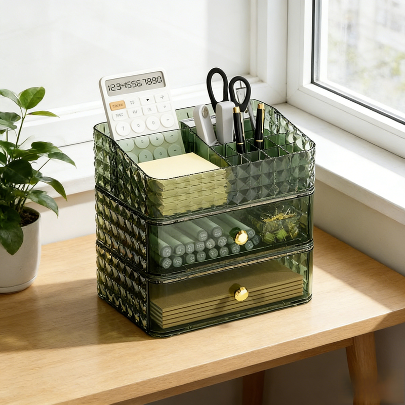 Home Multi-functional Makeup Organizer Box