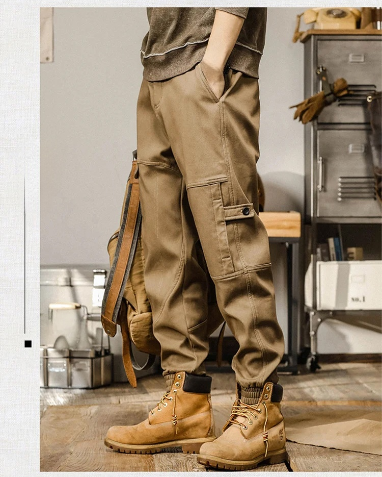 通気性抜群のカーゴパンツ詳細写真