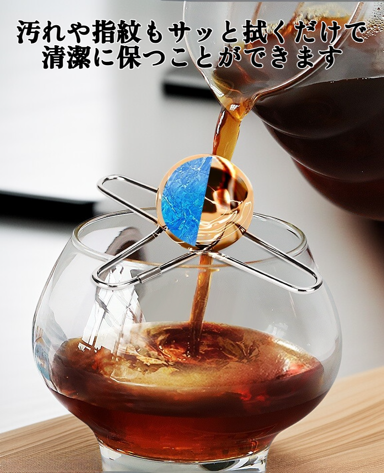 高耐久ステンレス鋼球状支持部の側面図