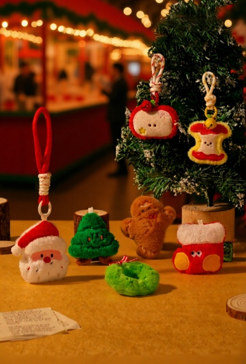 Dekoracje bożonarodzeniowe na stole wigilijnym