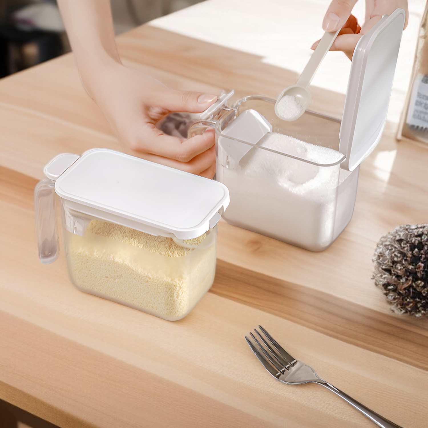 주방 조미료 수납함