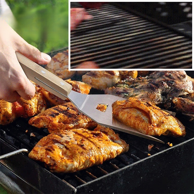 Spatule multifonction pour barbecue