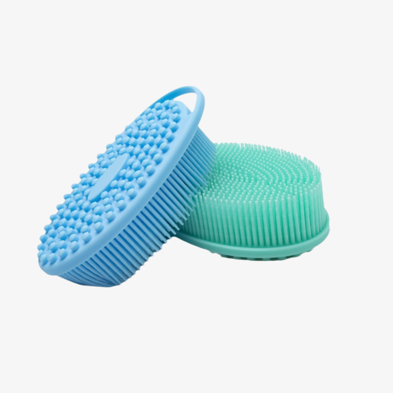Baby Sensory Training Silicone Soft Bristle Shampoo Brush