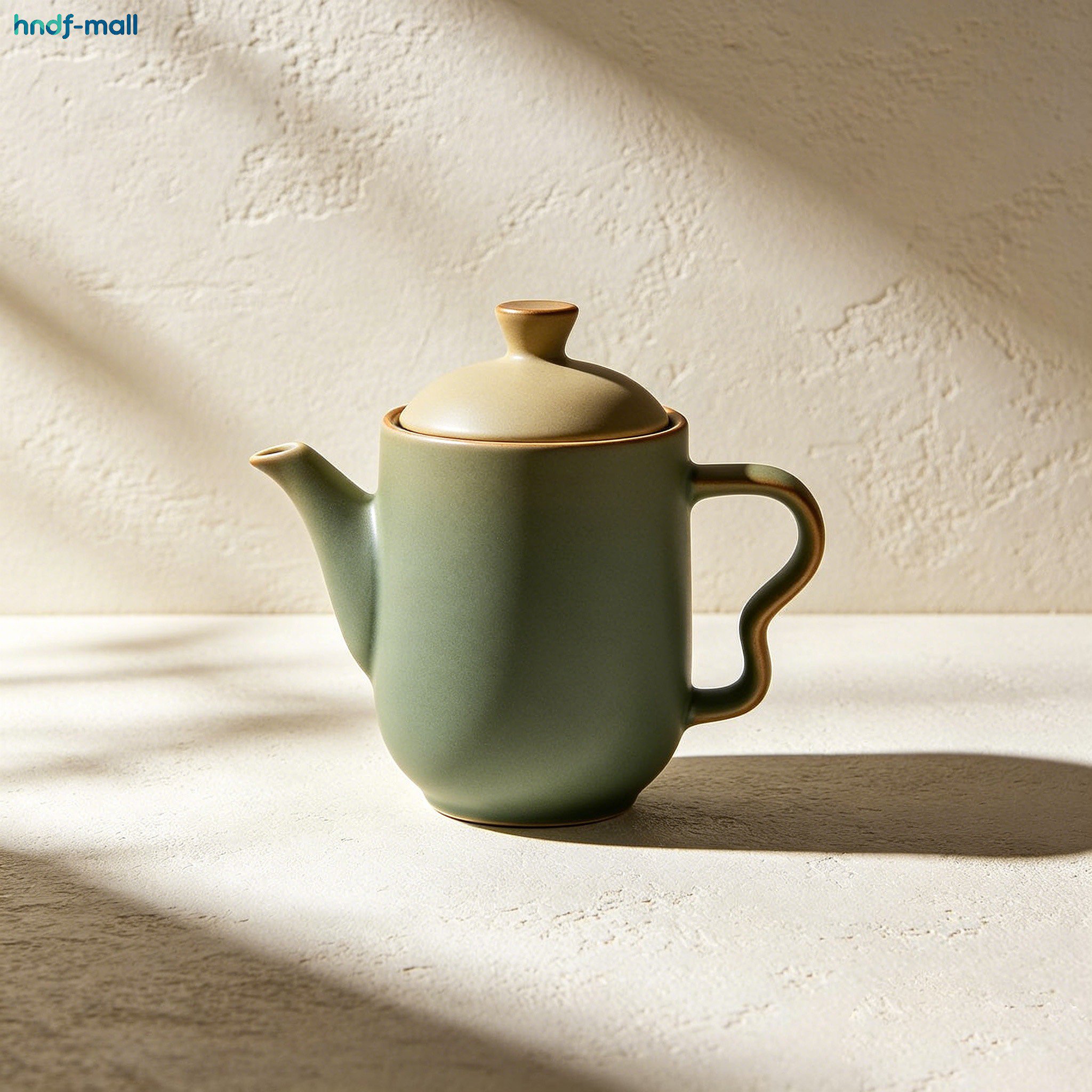 Elegant porcelain household tea set for home