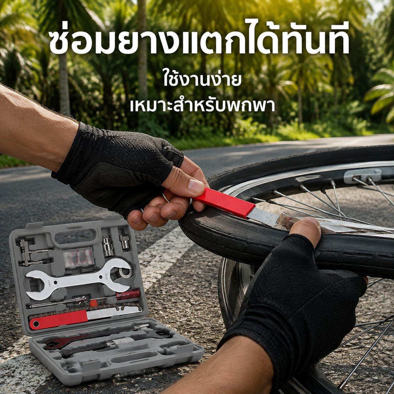 ชุดเครื่องมือซ่อมรถยนต์