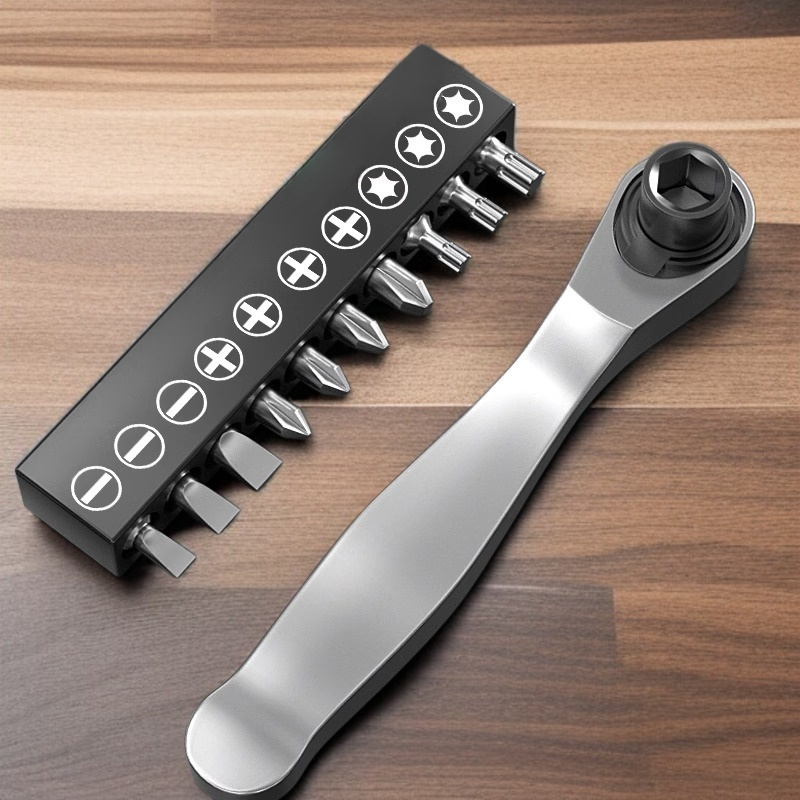 보련라쳇세트 퀵양용 미니비트 십자 양방향 정역드라이버