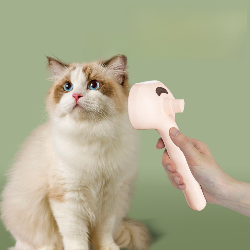 반려동물 스프레이 브러쉬 고양이 강아지 털날림 방지 빗