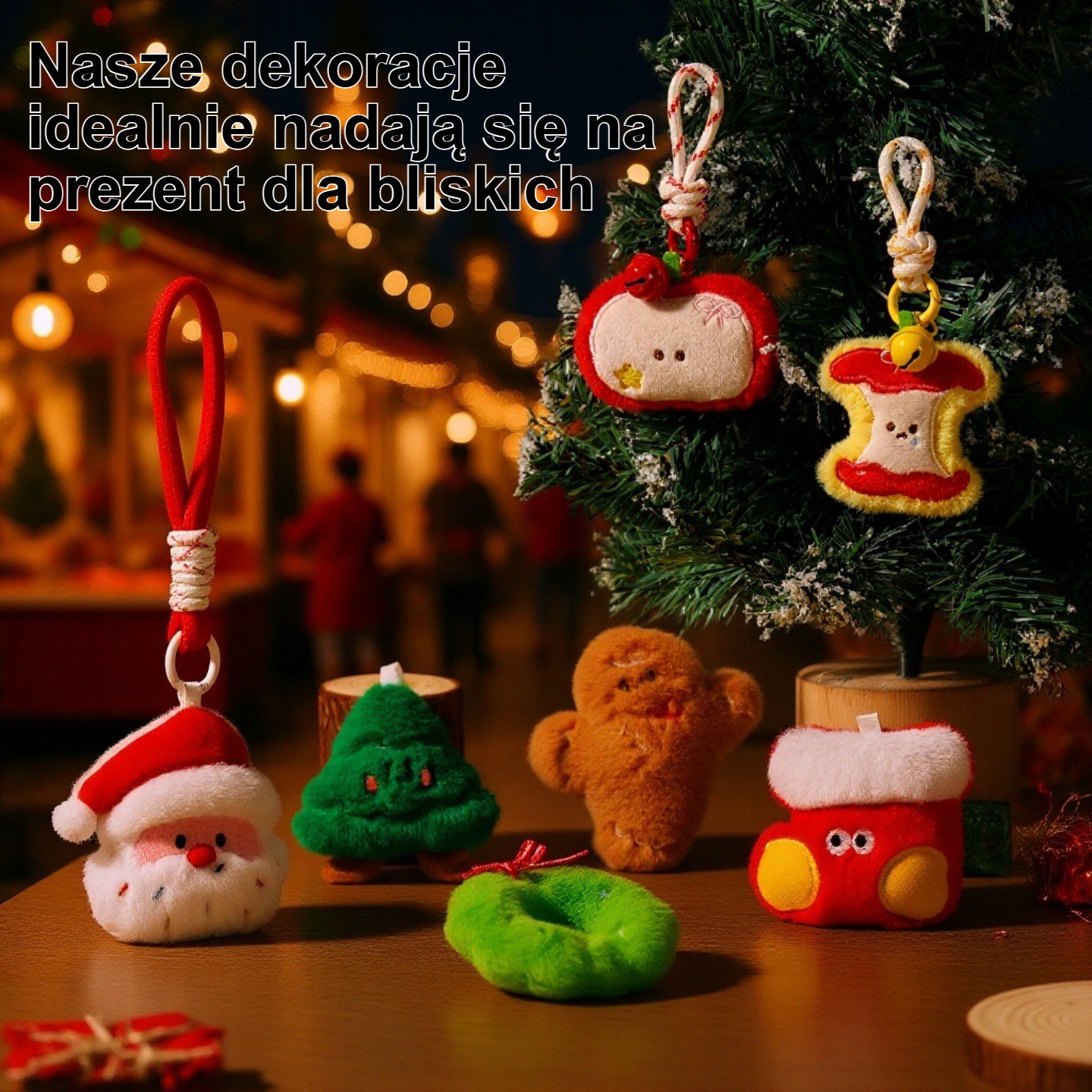 Ozdoby świąteczne, prezenty, dekoracje