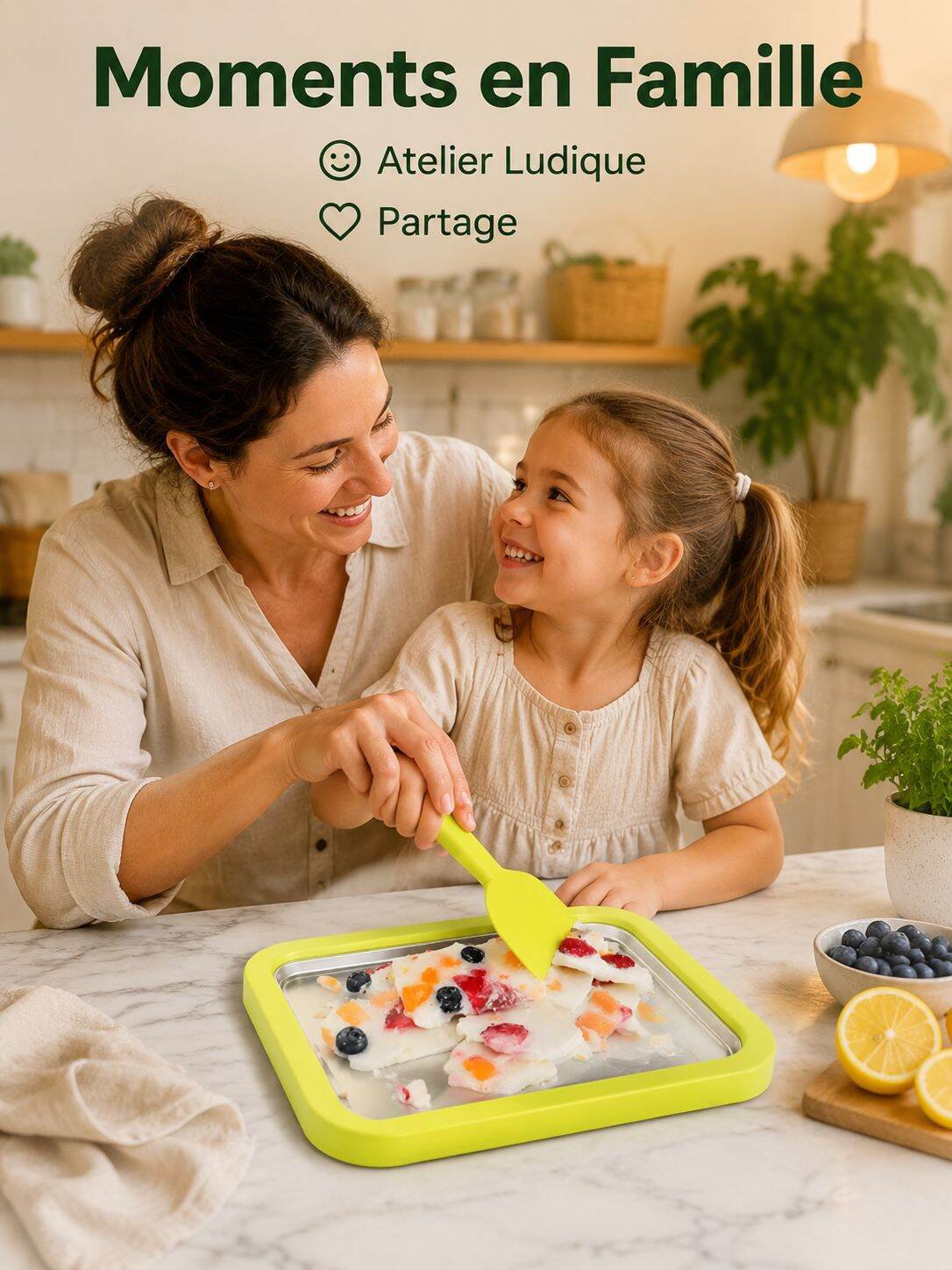 Plaque à glace roulée maison, faites facilement vos propres glaces