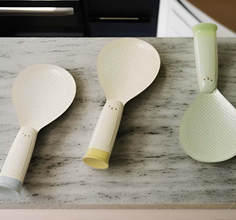 귀엽고 실용적인 곰 모양 주걱 디테일