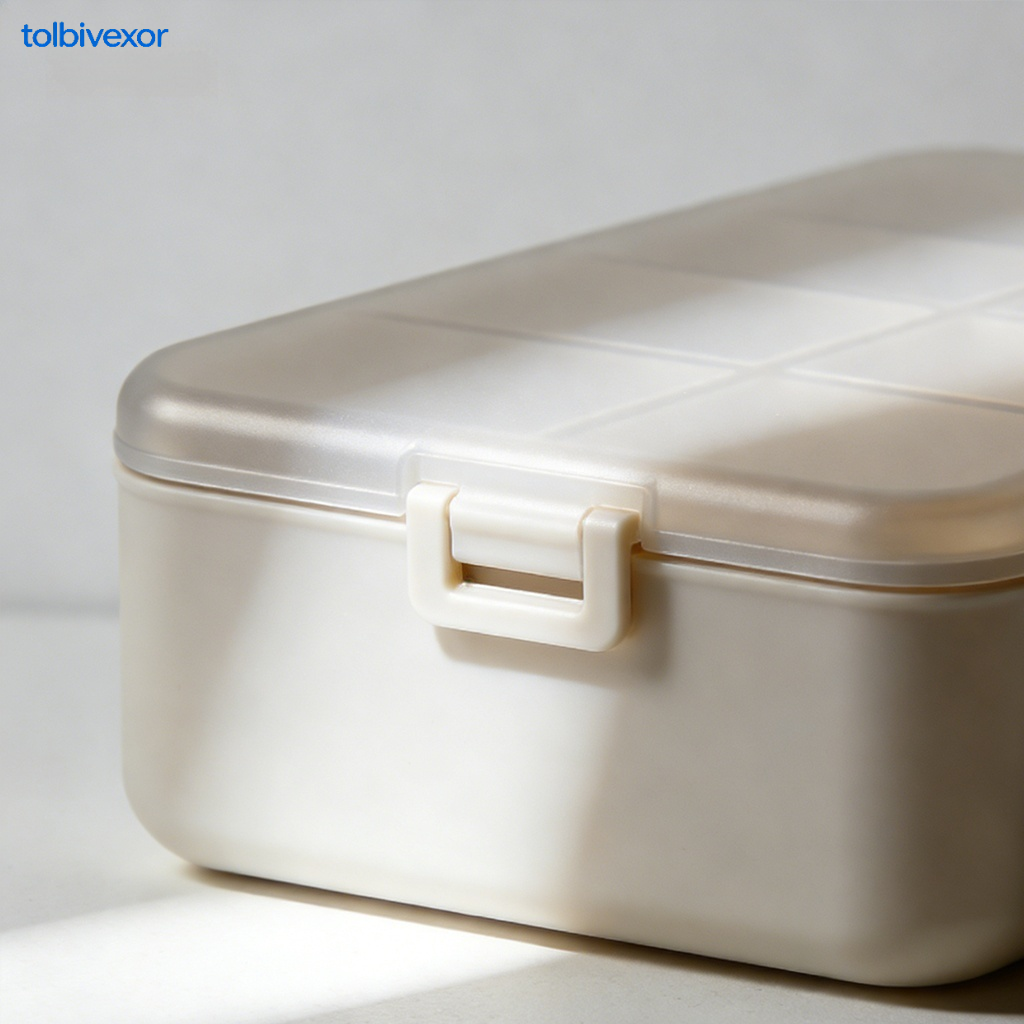 Light-proof portable pillbox