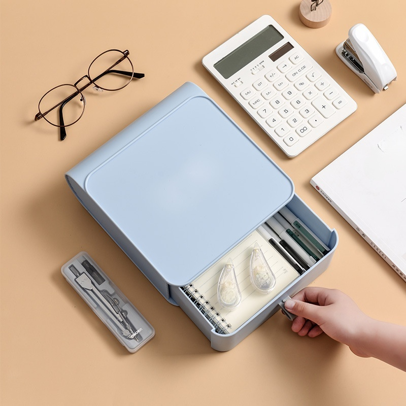 กล่องเก็บของบนโต๊ะ