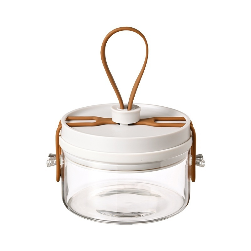 กล่องอาหารกลางวันแก้วสำหรับเก็บอาหาร