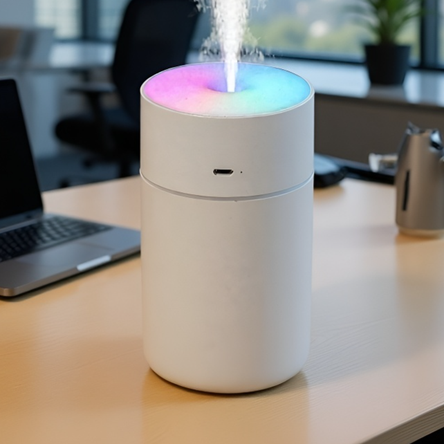 Mini Humidificador de Aire Inalámbrico USB para Automóvil - Nuevo y Colorido