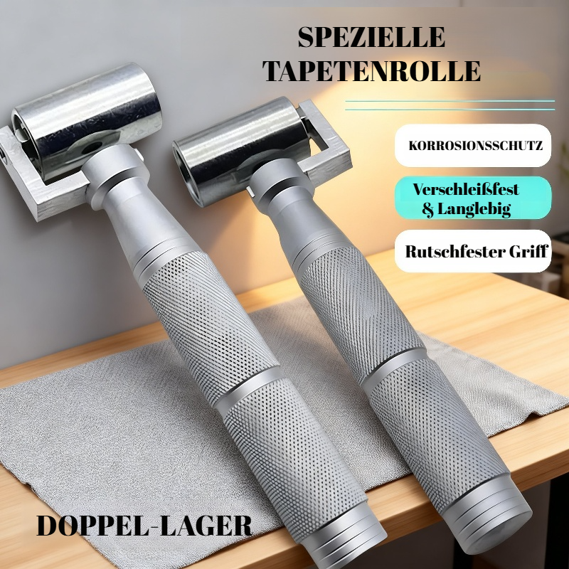 Edelstahl-Wandtapeten-Andruckrolle für Zuhause