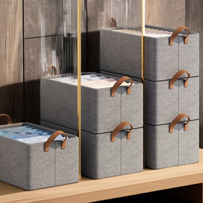 Foldable Clothes Storage Box, Multi-purpose Organizer