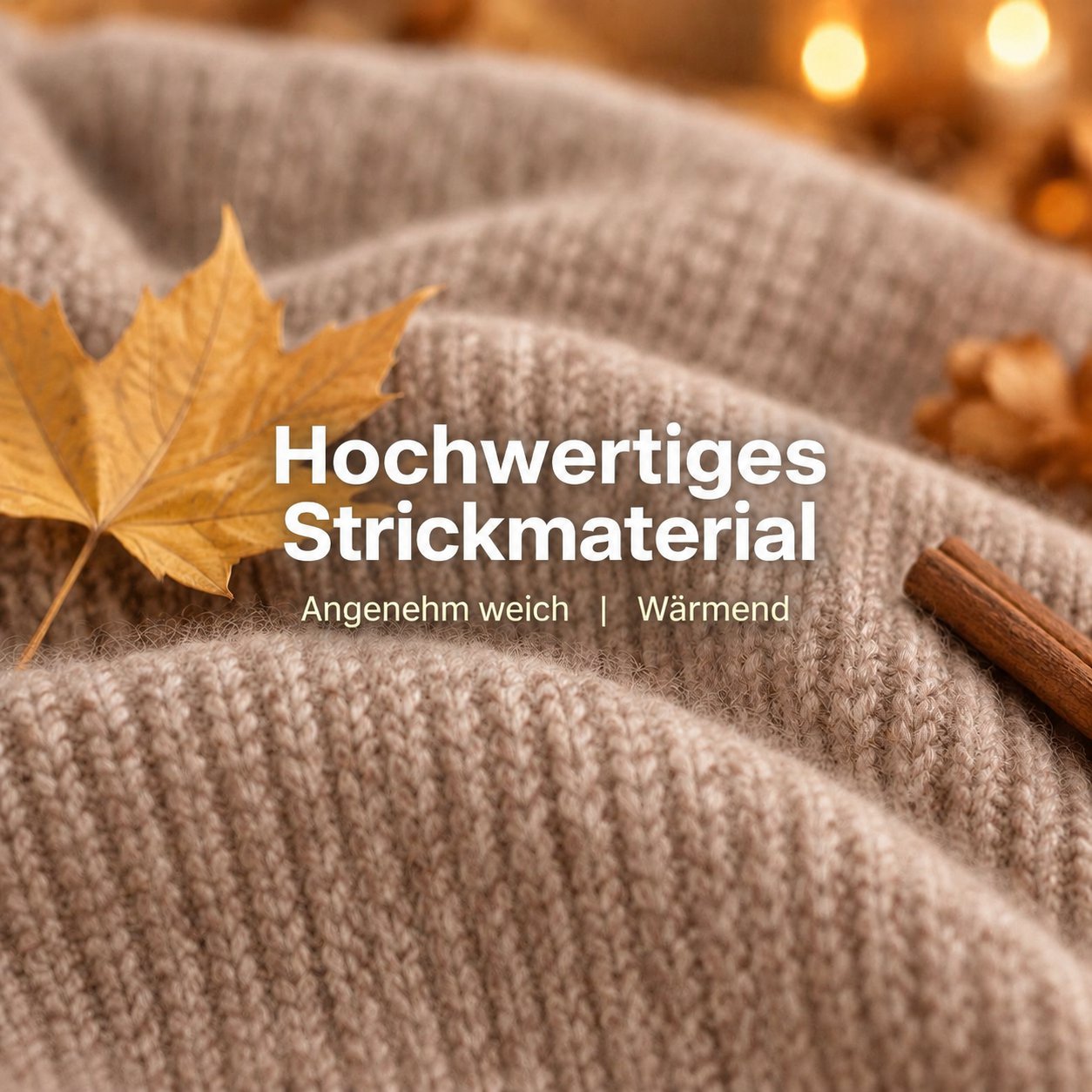 Langer, bequemer Strick-Cardigan für Damen
