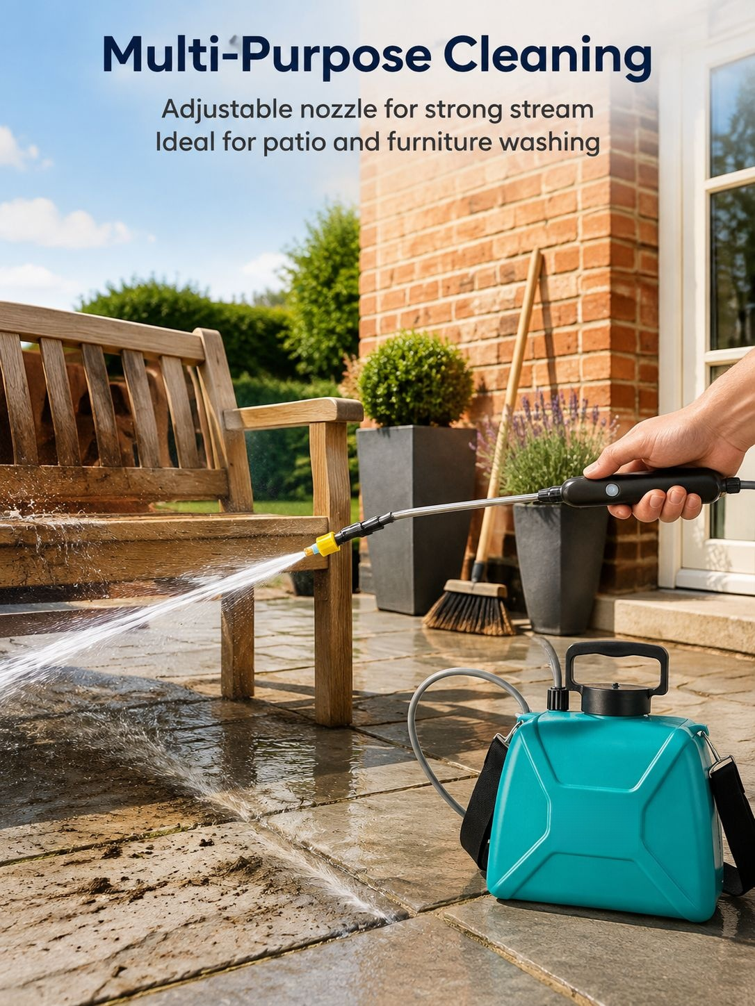 Household Electric Garden Sprayer for Watering and Disinfection