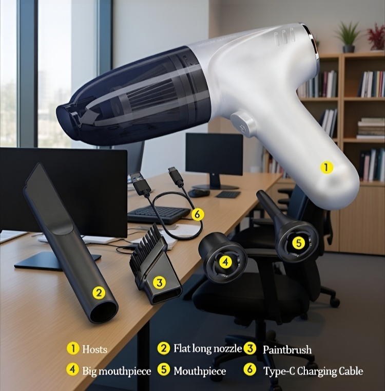 Easy-to-empty dustbin on cordless vacuum