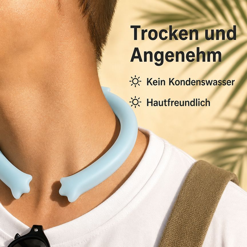 Tragbarer kühlender Nackenring für Outdoor-Aktivitäten