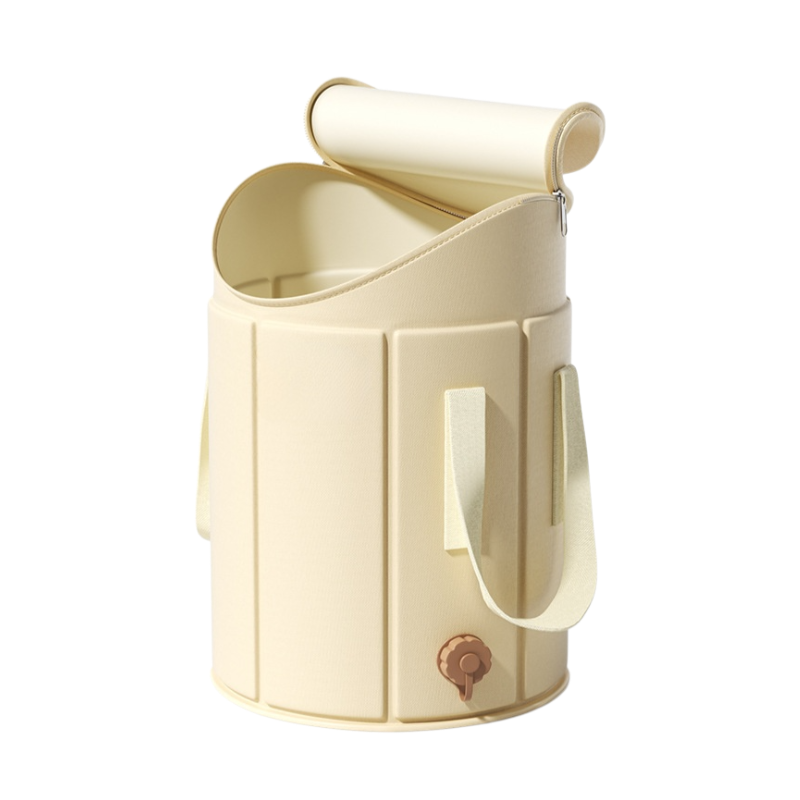 収納に便利な保温足湯バケツ