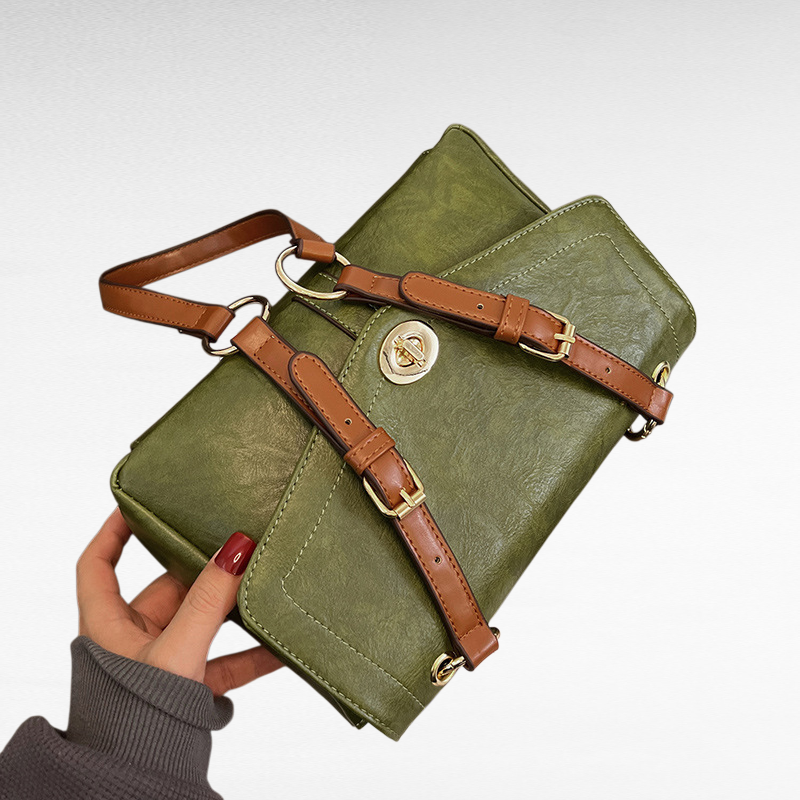 Retro Style Large Capacity Women's Crossbody Bag