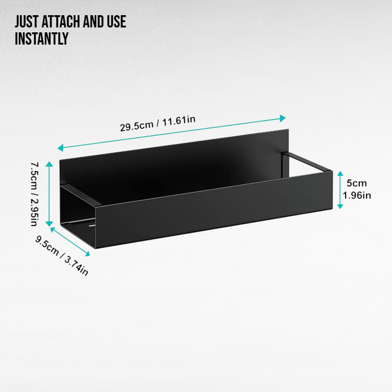 免安装冰箱磁吸收纳置物架