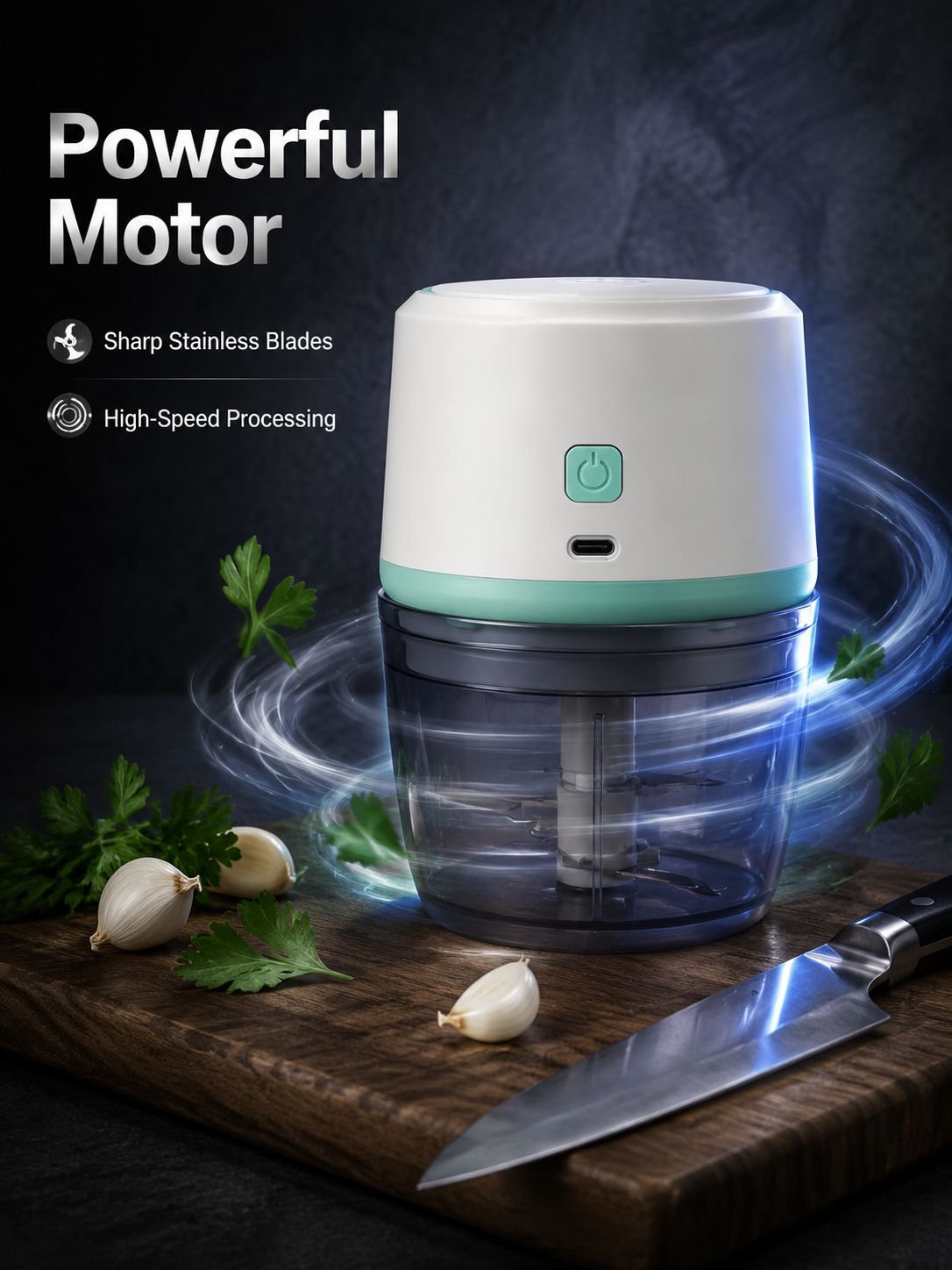 Home Multifunctional Mixer Mini Meat Grinder Electric Slicer Blender