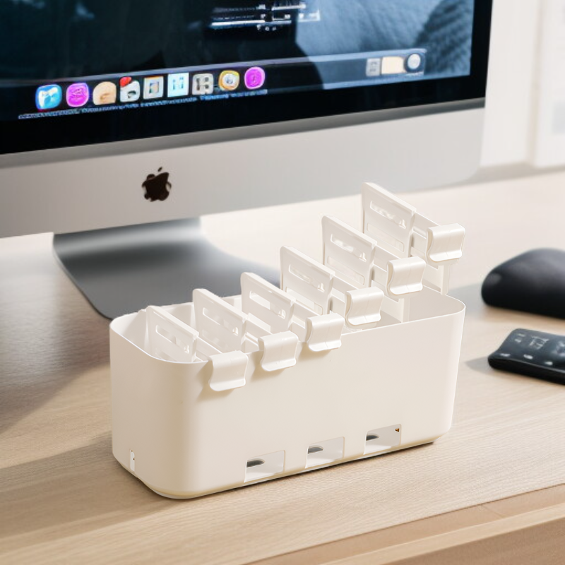 Schubladen-Ausziehschrankgestell mit eingebautem Trennwand-Aufbewahrungskorb, ausziehbarer Schrankse