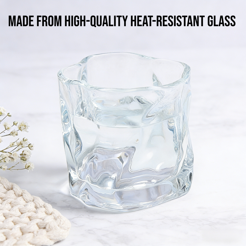 Glass twist cup