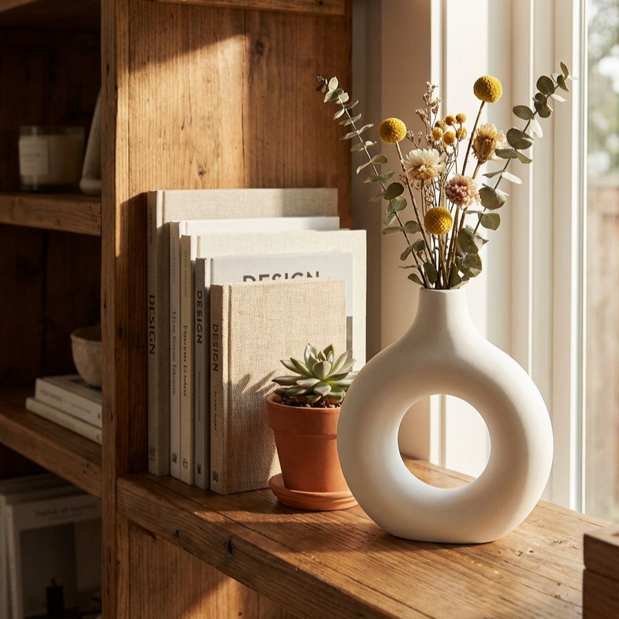 แจกันเซรามิกสำหรับสำนักงานและบ้าน