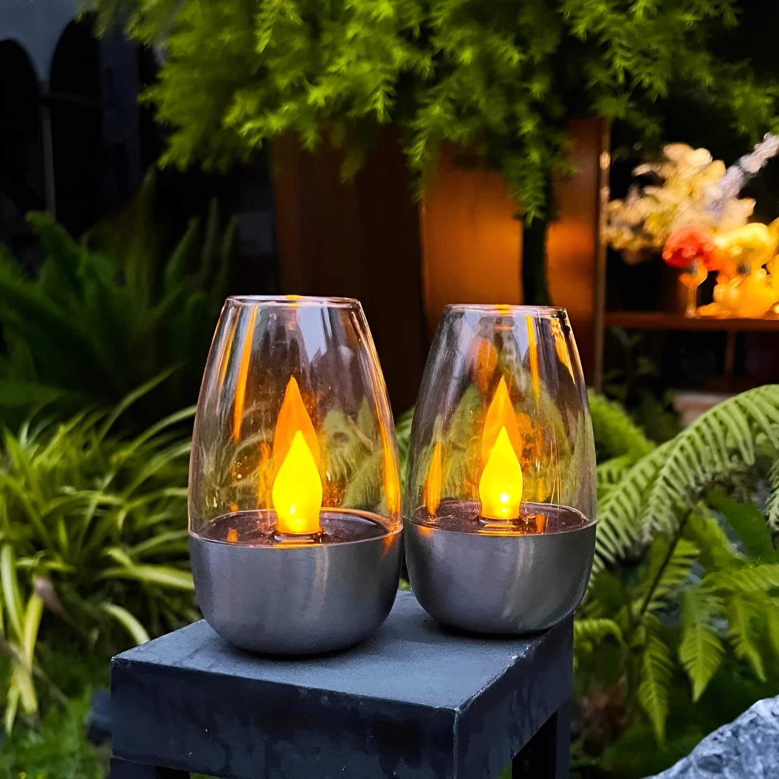 Lámpara LED para césped y jardín, decoración de ambiente y paisaje