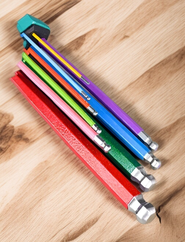 Zestaw narzędzi do naprawy z kluczami imbusowymi