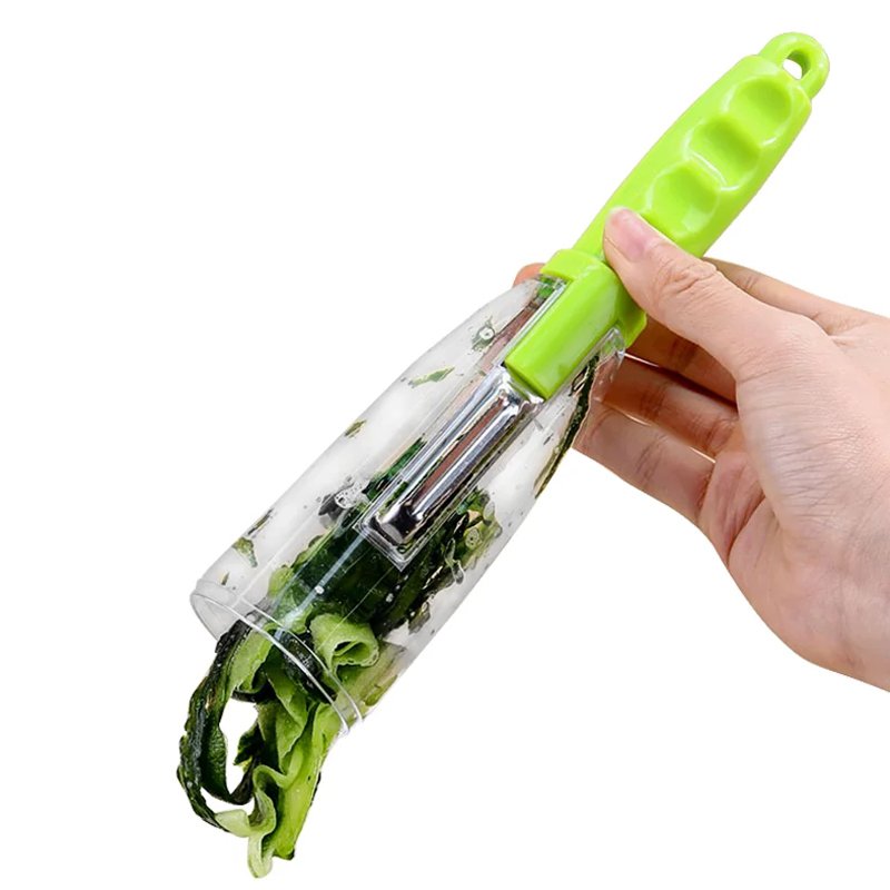 Éplucheur de fruits manuel en acier inoxydable