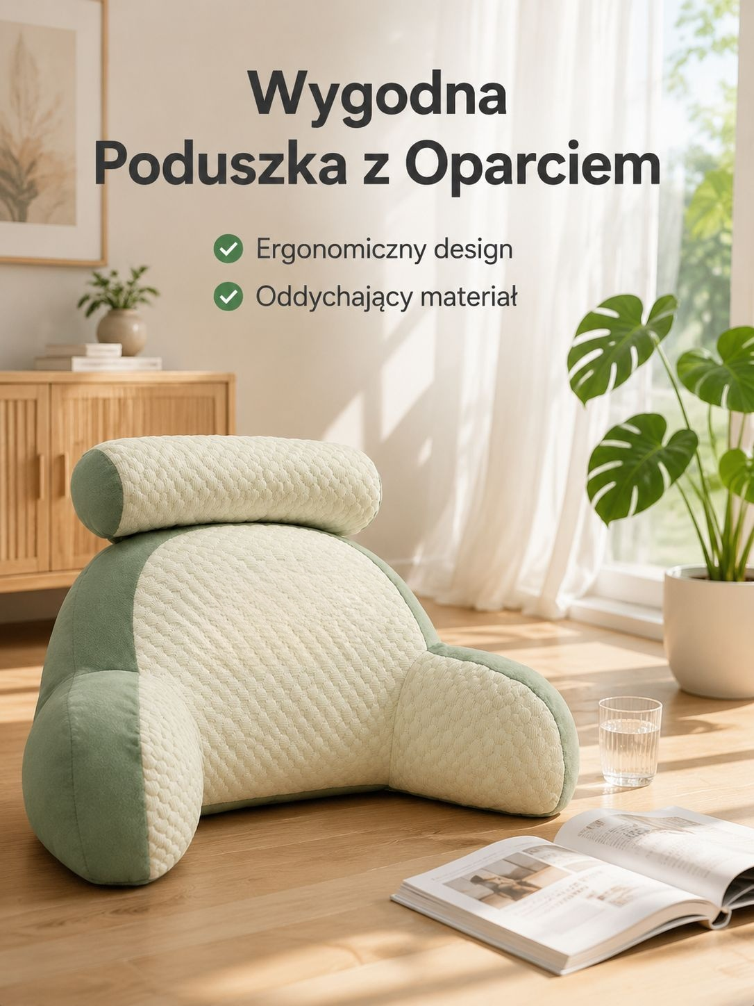 Chłodząca poduszka ortopedyczna na kark