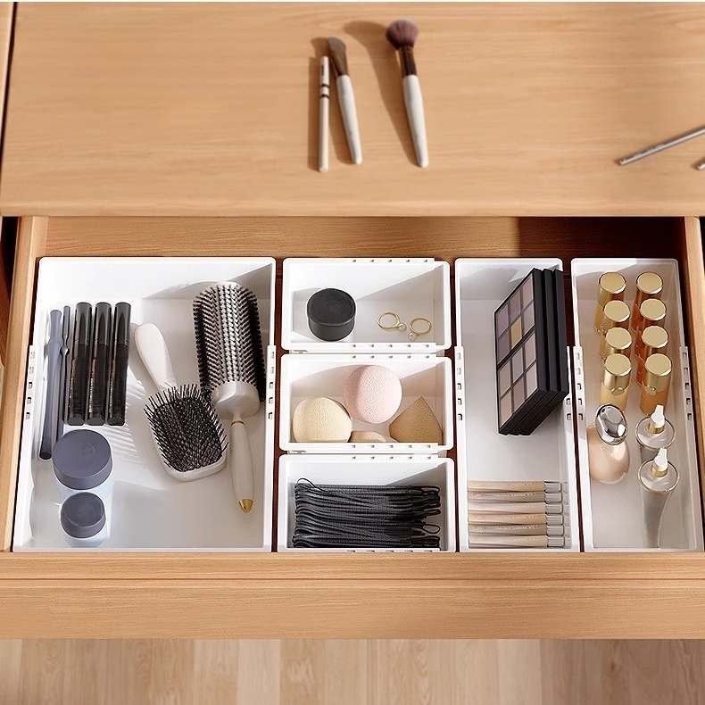 可伸縮抽屜收納盒