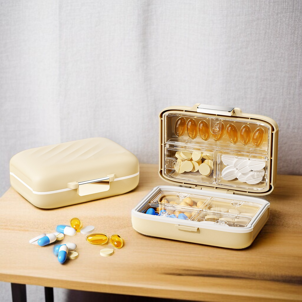 스크럽 독립 분장 약품 수납함