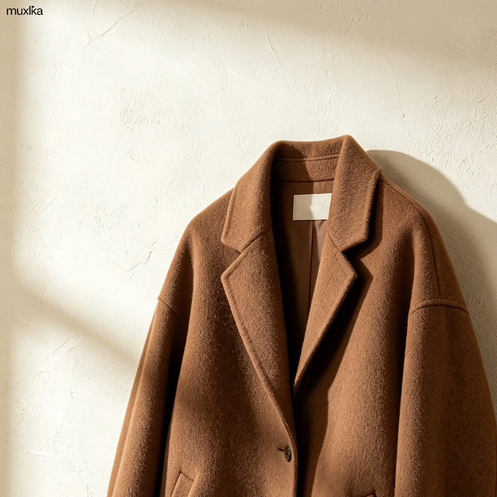 ゆったりとした着心地の良いコート