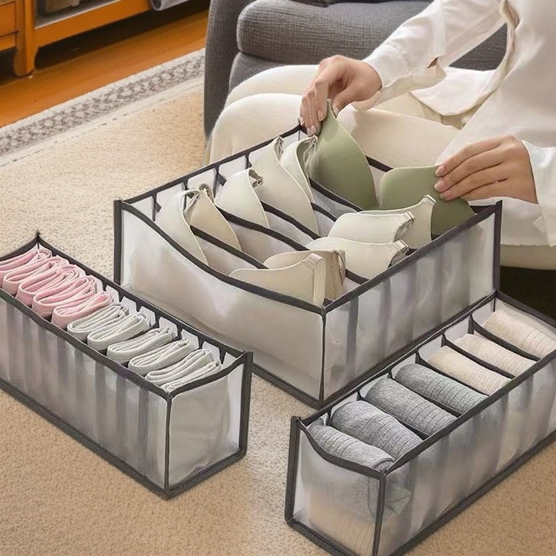 Jeans Storage Box Mesh Drawer, Bra and Underwear Organizer, Practical Clothes Storage Box