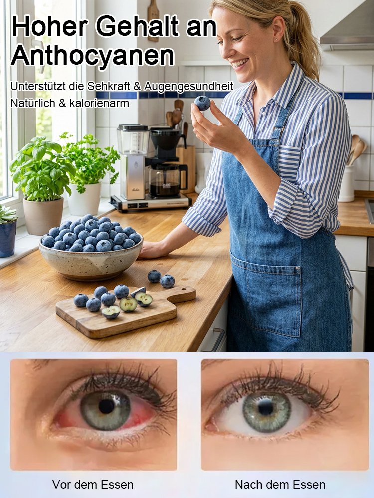 Bio-Blaubeerpflanze mit großen Früchten und hoher Ernte (Rückgabegarantie)