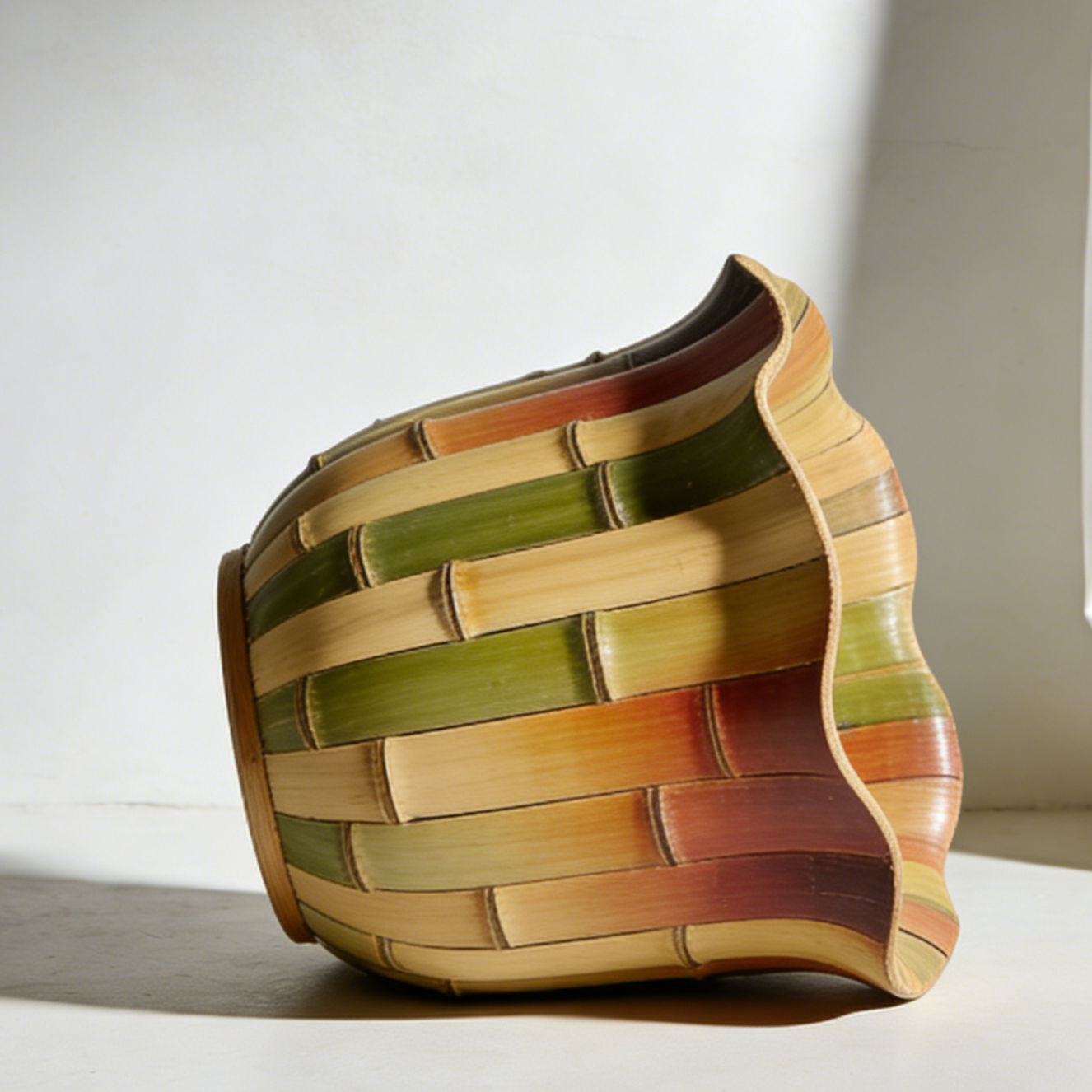 Macetas de bambú natural (paquete de 3)