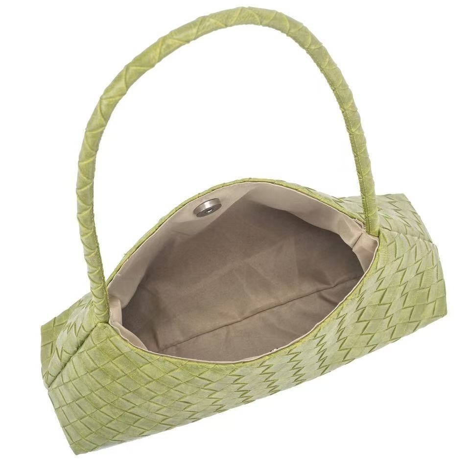 高品質素材ニットワンショルダーバッグ レディース