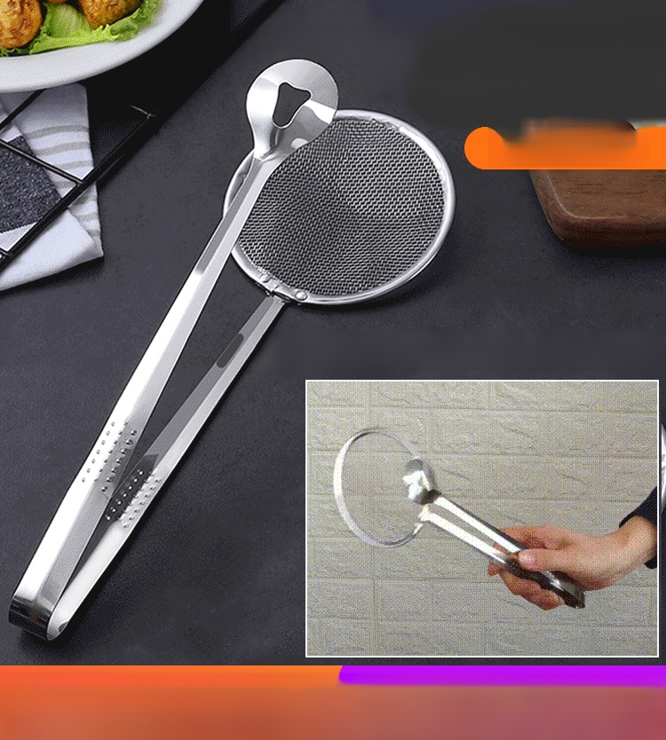 Stainless steel filter clip