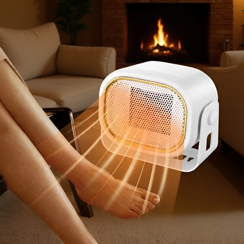 小型で速暖性のある卓上ヒーター