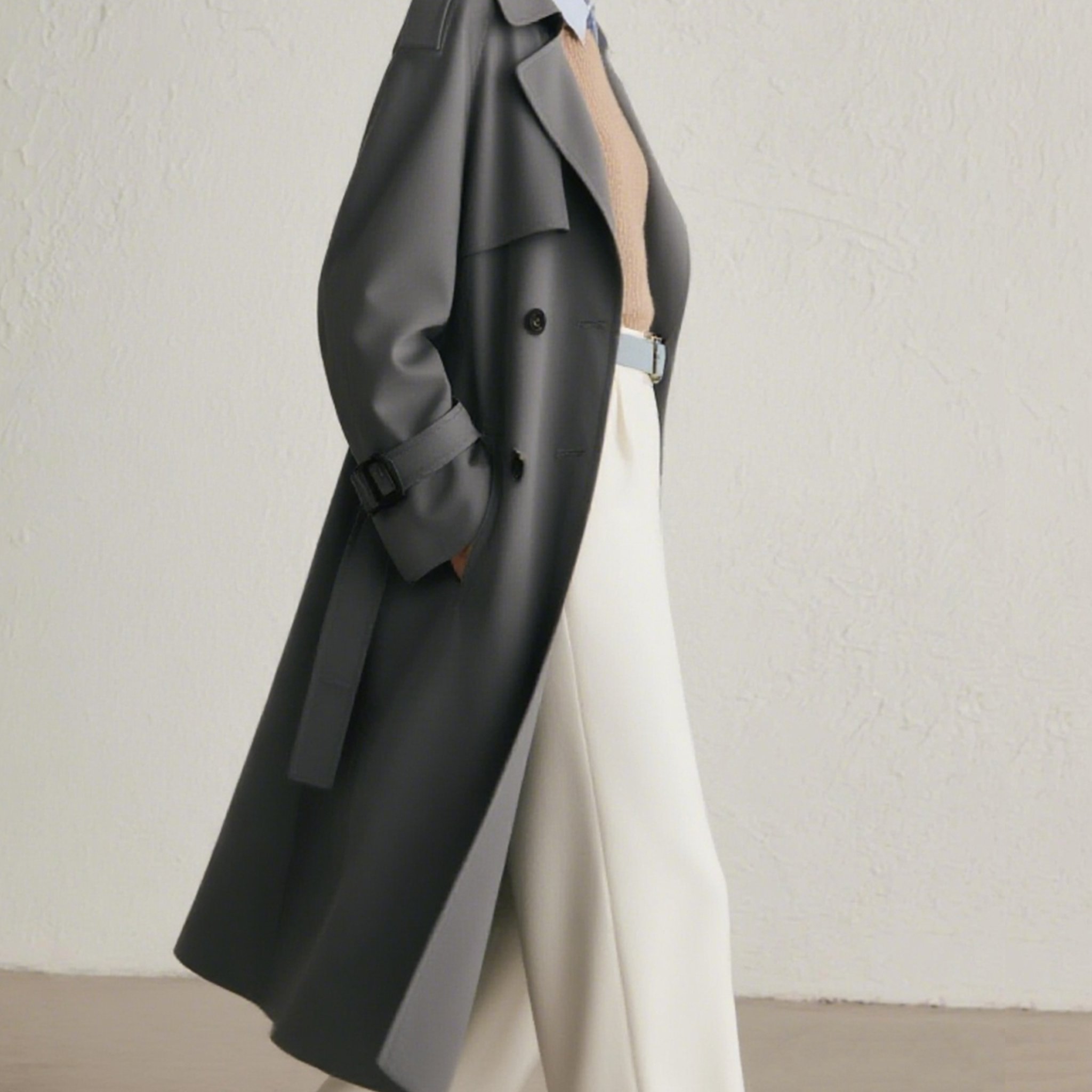 세련된 오피스룩 트렌치 자켓 