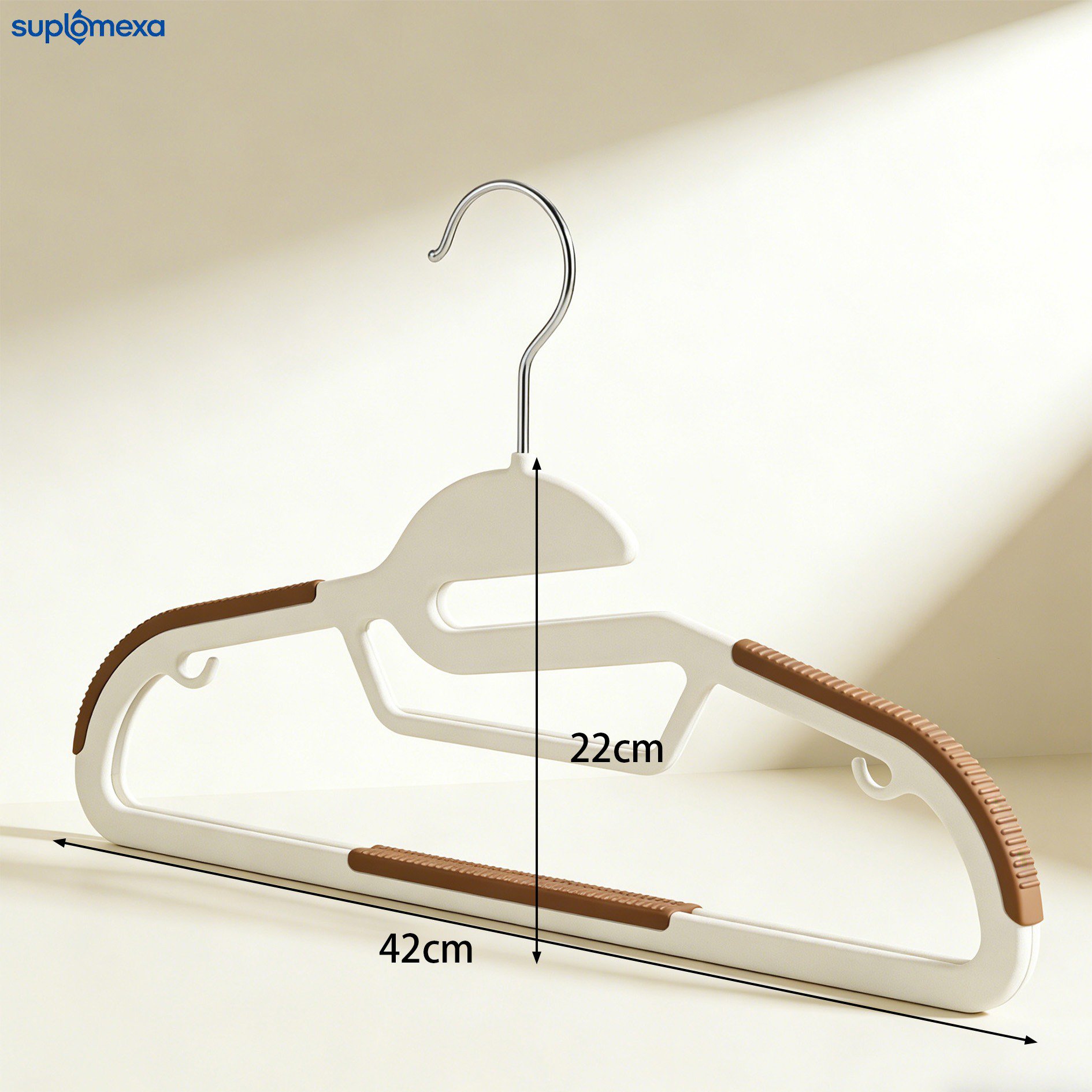 衣類が滑り落ちない滑り止めハンガー