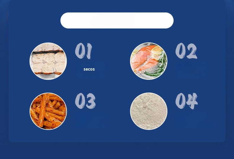 Conservación prolongada de alimentos con la selladora al vacío JMY