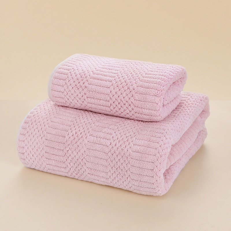 Coral Fleece Thickened Absorbent Adult Face Towel